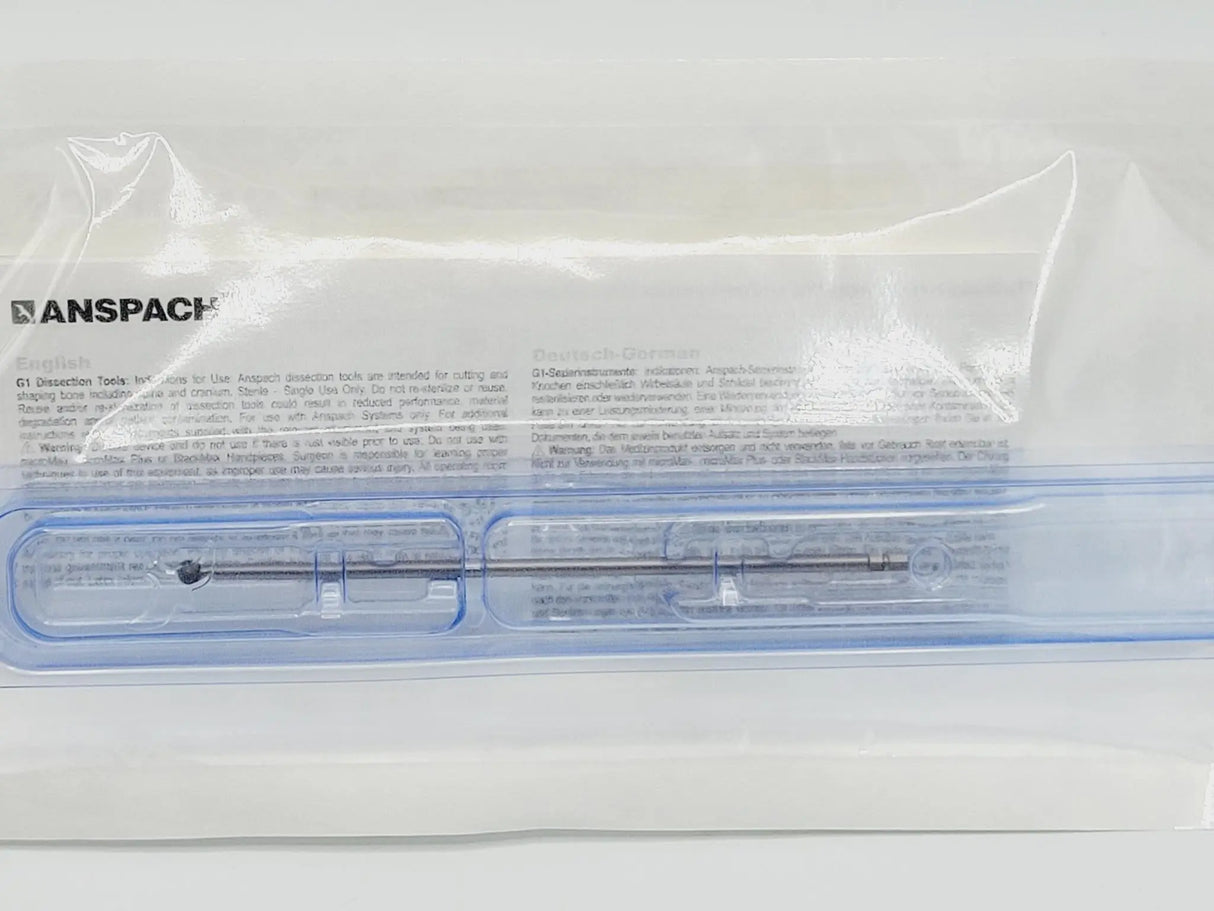 Synthes Anspach S-35D-G1 3.5mm Diamond Edge, Ball Working End, Extended Length Synthes