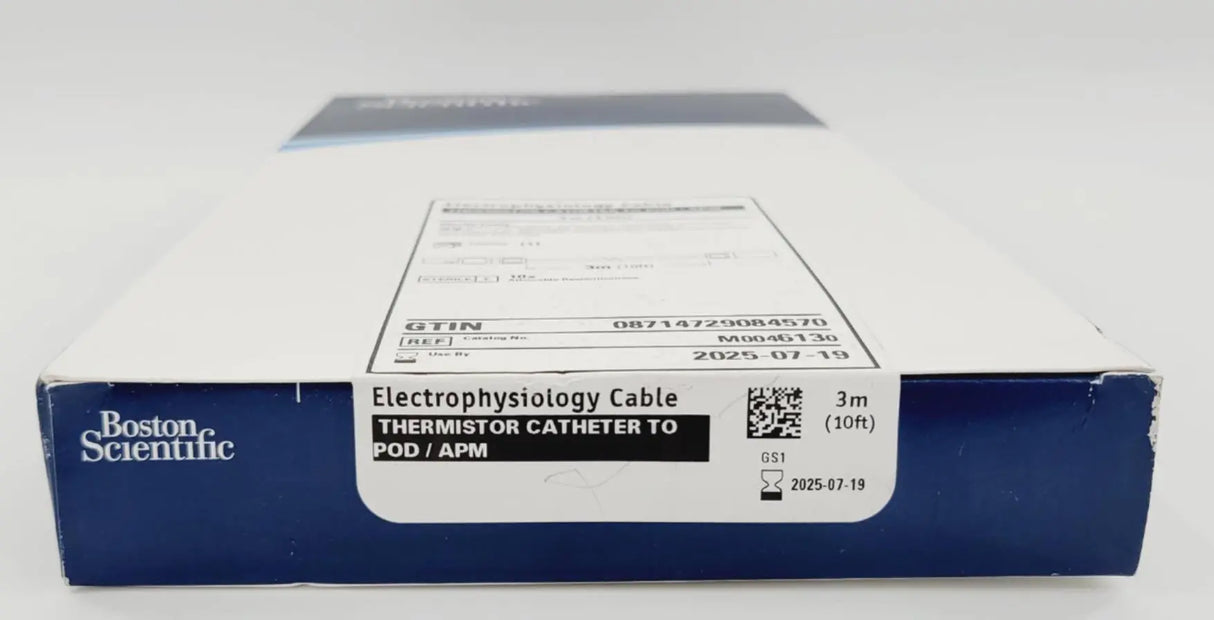 Boston Scientific M0046130 Electrophysiology Cable Thermistor APM Boston Scientific