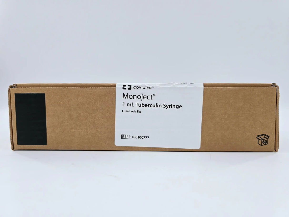Cardinal Health 1180100777 1mL Tuburculin Syringe w/ Luer-Lock Tip Box of 60 Cardinal Health