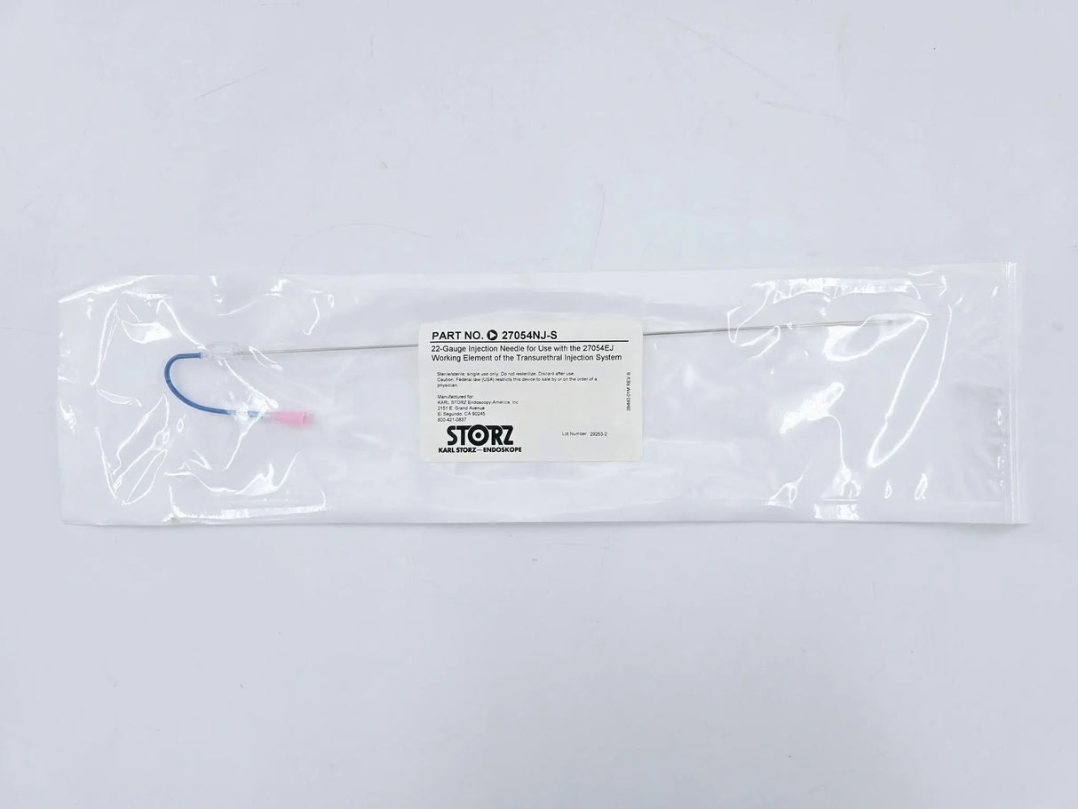 Karl Storz 27054NJ-S 22-Gauge Injection Needle For Use With 27054EJ Non-Sterile Karl Storz