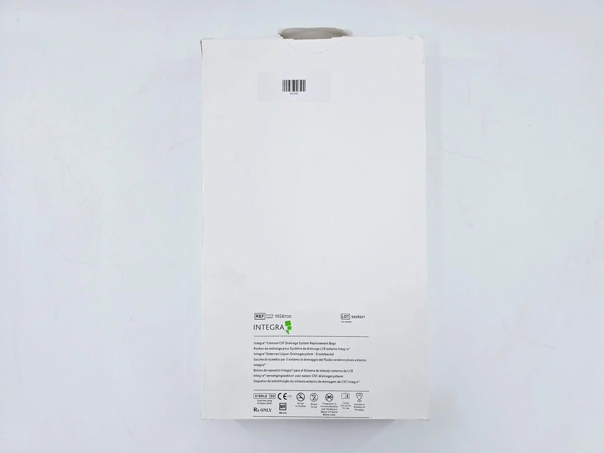 Integra Miltex INS8700 External CSF Drainage System Replacement Bags Box Of 5 Integra Miltex