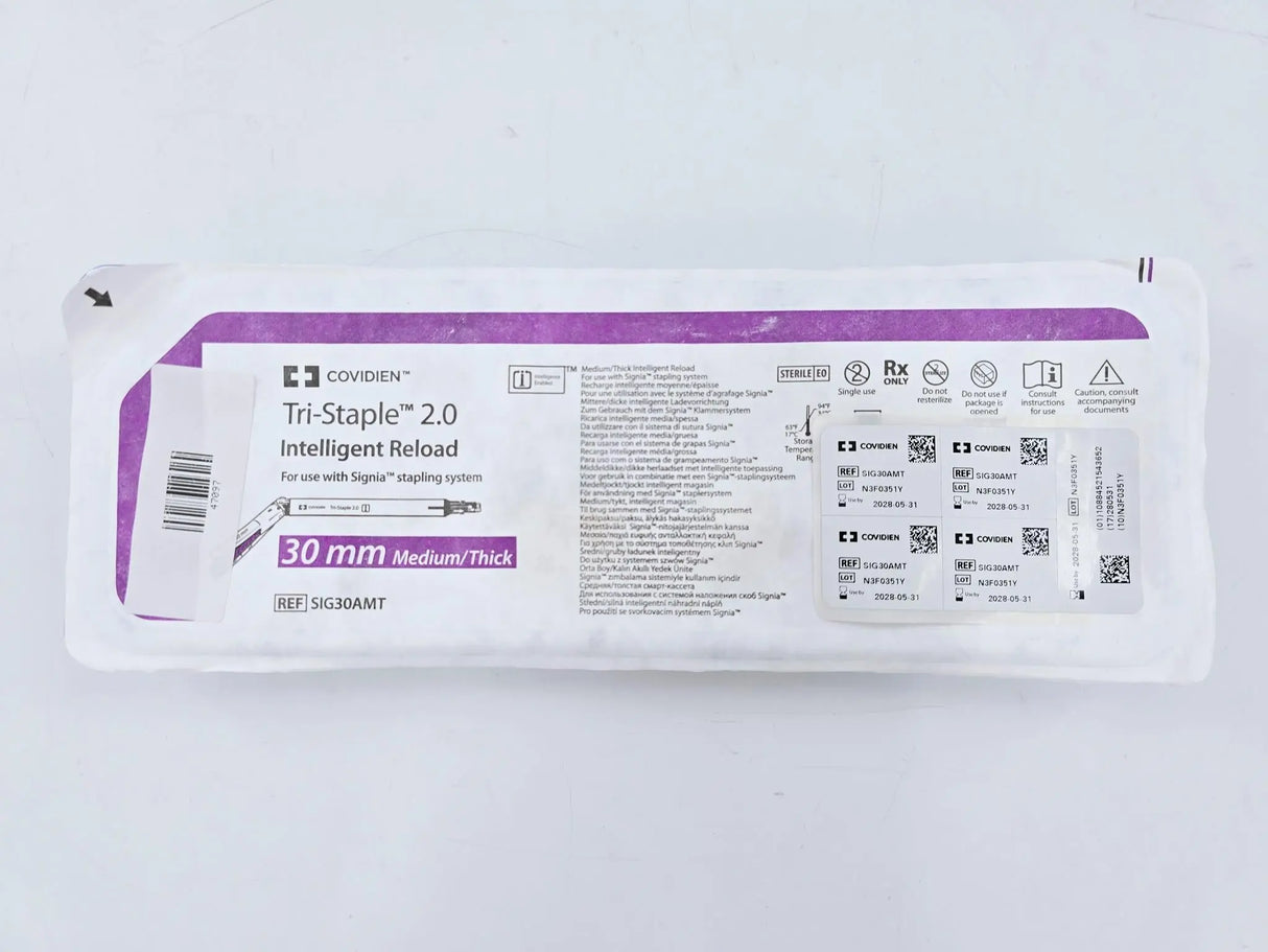 Covidien SIG30AMT Tri-Staple 2.0 30mm Medium/Thick Intelligent Reload Covidien