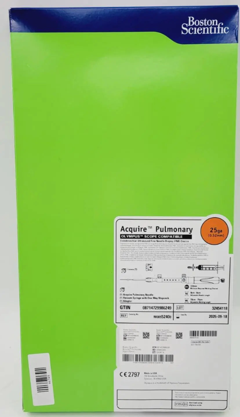 Boston Scientific M00552400 Endobronchial Ultrasound Fine Needle Biopsy Device Boston Scientific