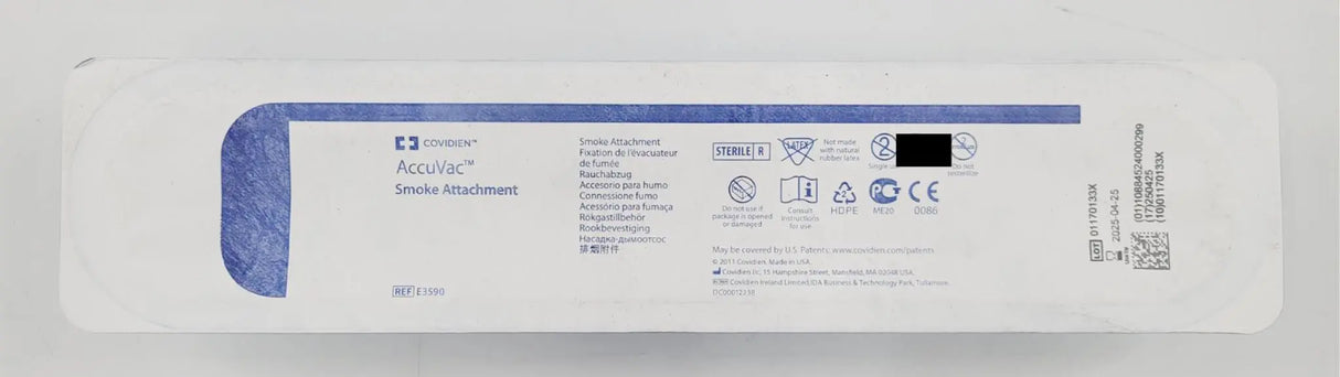 Covidien E3590 Accuvac Smoke Attachment Covidien