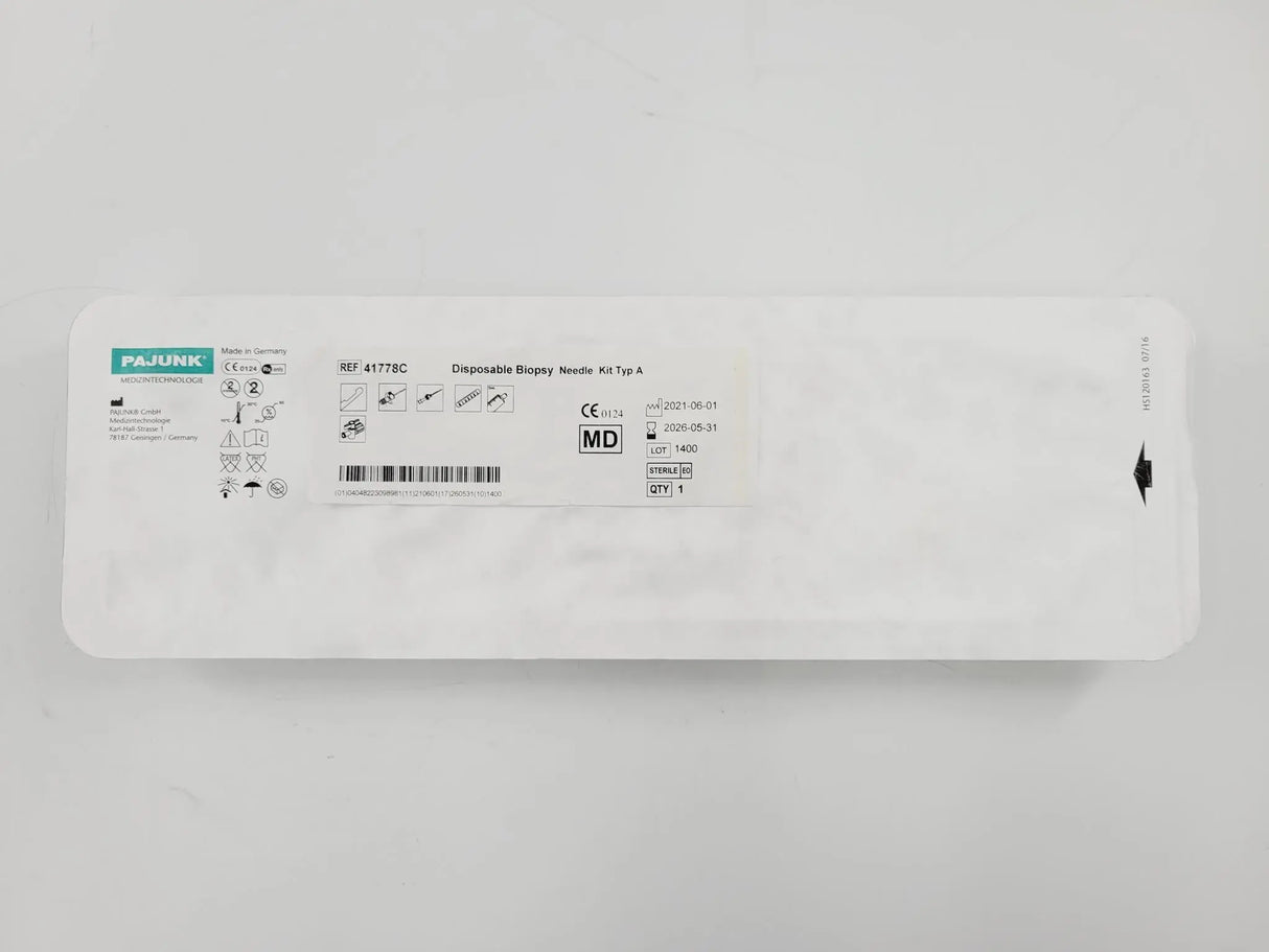 Pajunk 41778C Disposable Brain Biopsy Needle Kit Type A w/ Marker Plates Pajunk