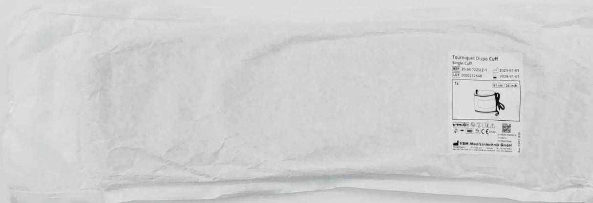 VBM 20-34-722SLZ-1 Tourniquet Disposable Cuff Single Cuff 24" VBM