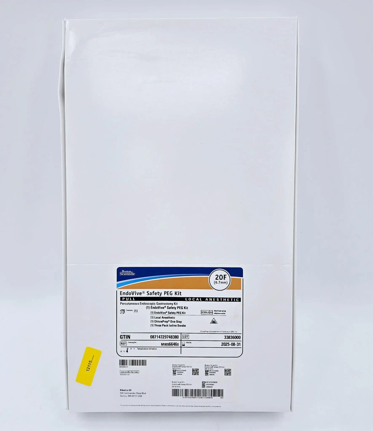 Boston Scientific M00566460 Percutaneous Endoscopic Gastrostomy Kit Boston Scientific