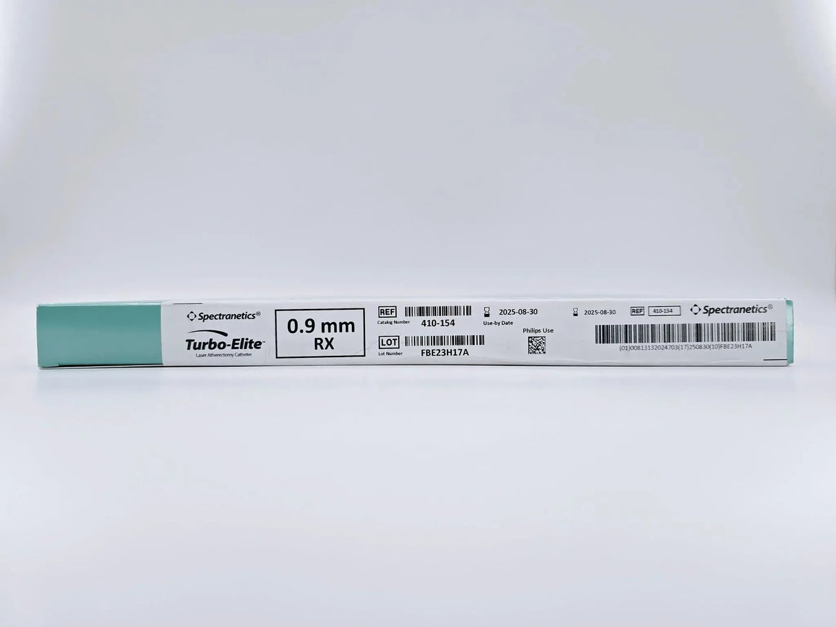 Spectranetics 410-154 Turbo-Elite Laser Atherectomy Catheter .9mm x 150cm Spectranetics