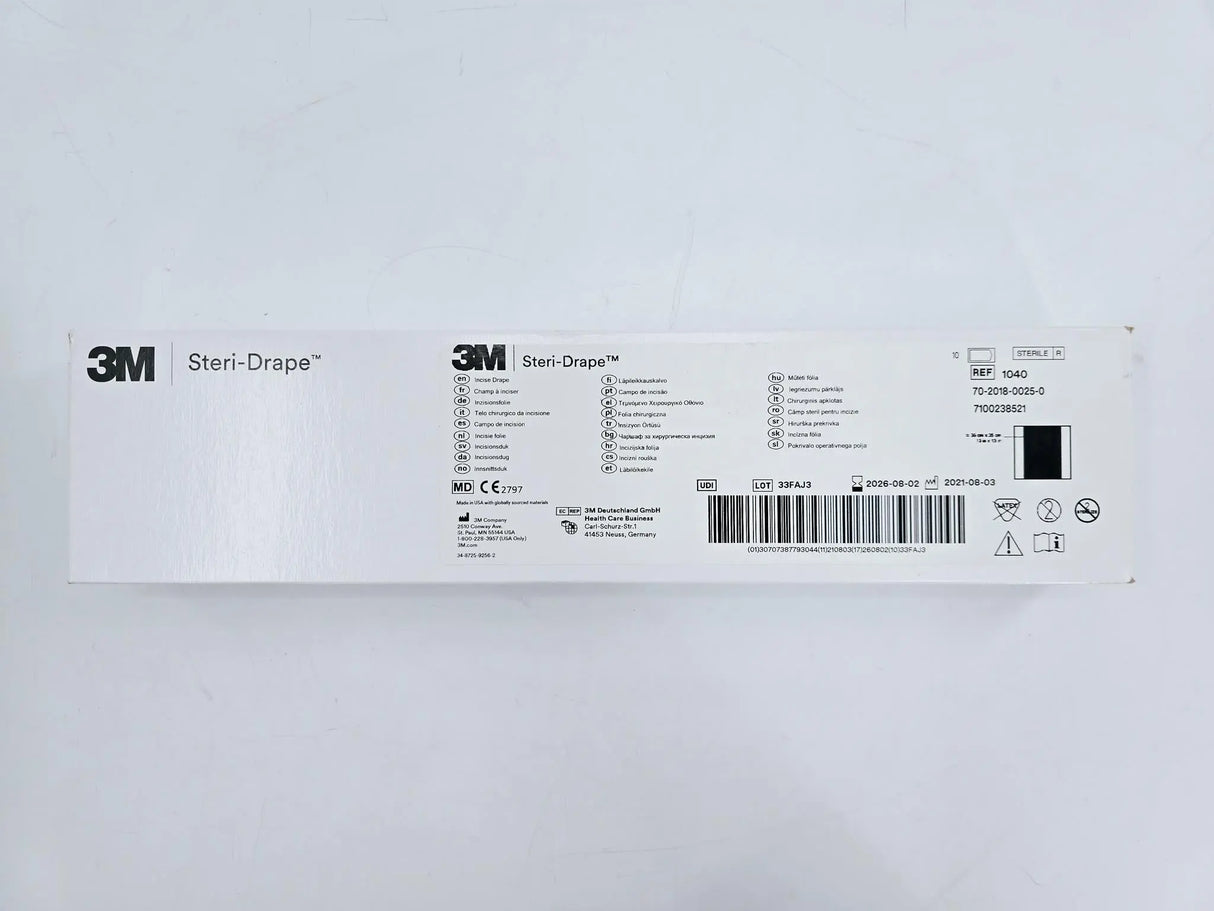 3M 1040 Steri-Drape Incise Drape 13" x 13" 10/BX 3M