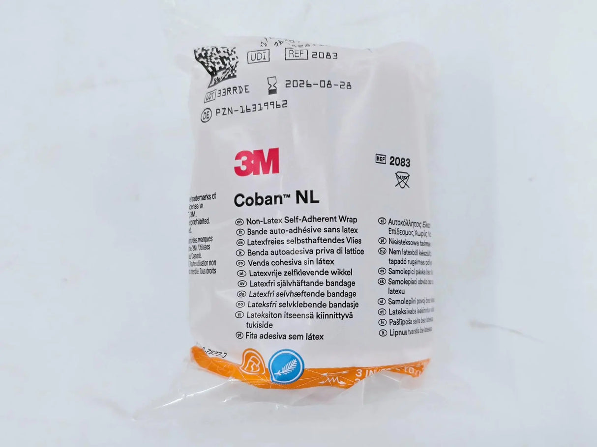 3M 2083 Coban NL Non-Latex Self-Adherent Wrap 3" X 5yds 24/CS 3M