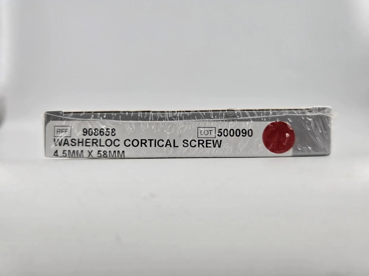 Biomet 908658 Washerloc Cortical Screw 4.5mm x 58mm Biomet