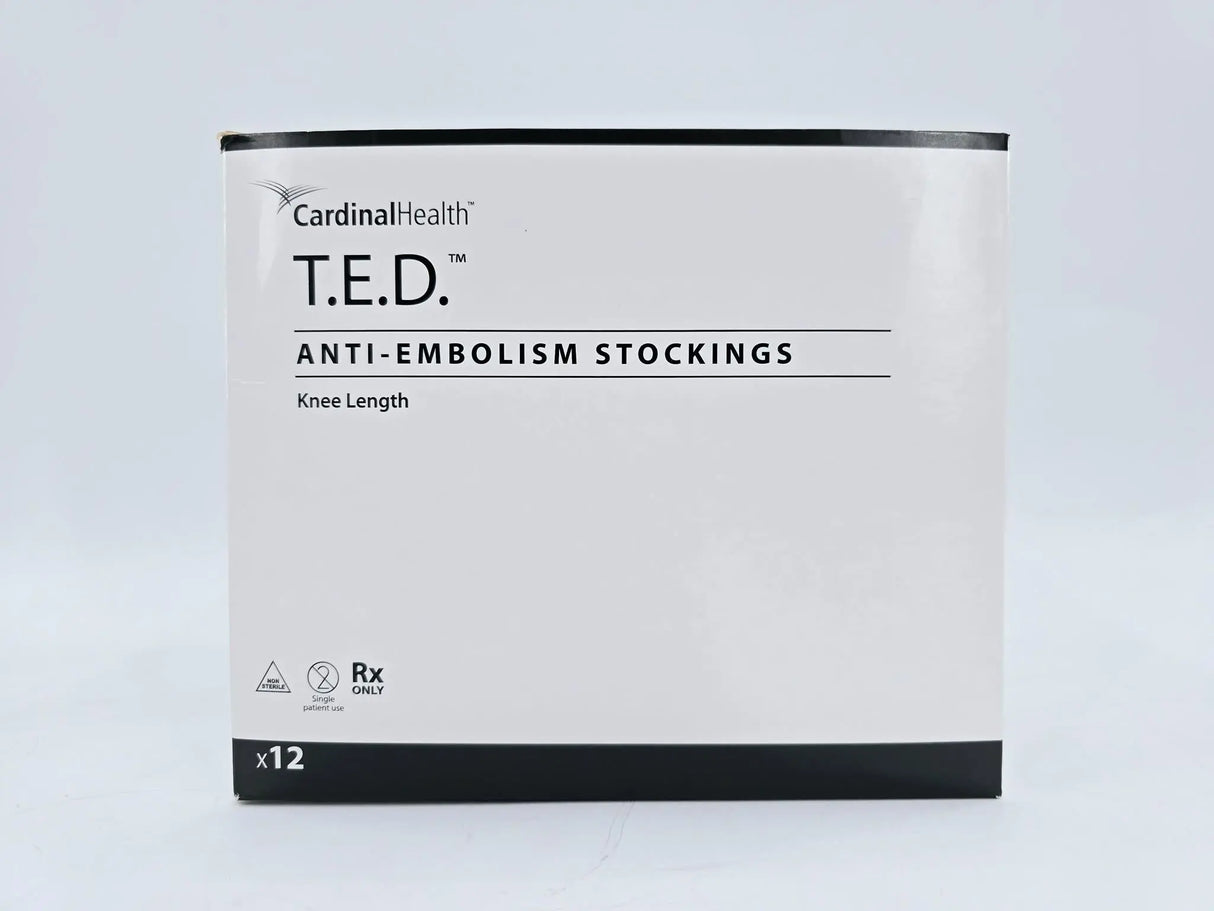 Cardinal Health 7071 T.E.D Anti-Embolism Stockings Knee Length Small-Regular Size A- Pair 12/BX Cardinal Health