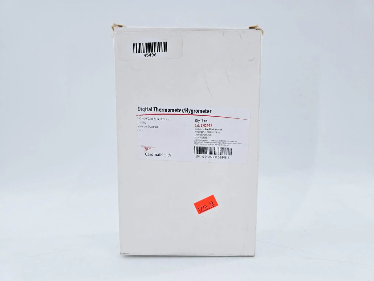 Cardinal Heath CH2972 Digital Thermometer/ Hygrometer Cardinal Health