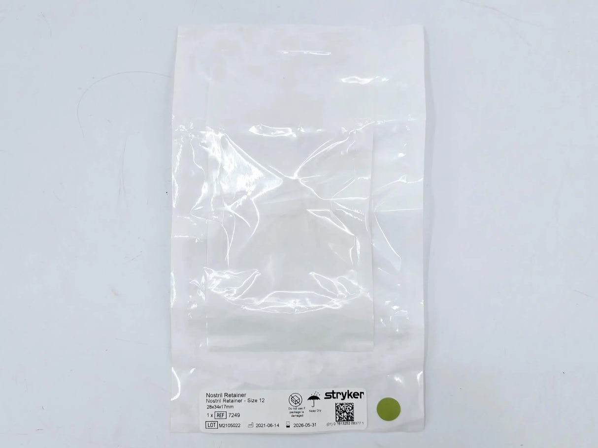 Stryker 7249 Nostril Retainer 28mm x 34mm x 17mm Size 12 Stryker