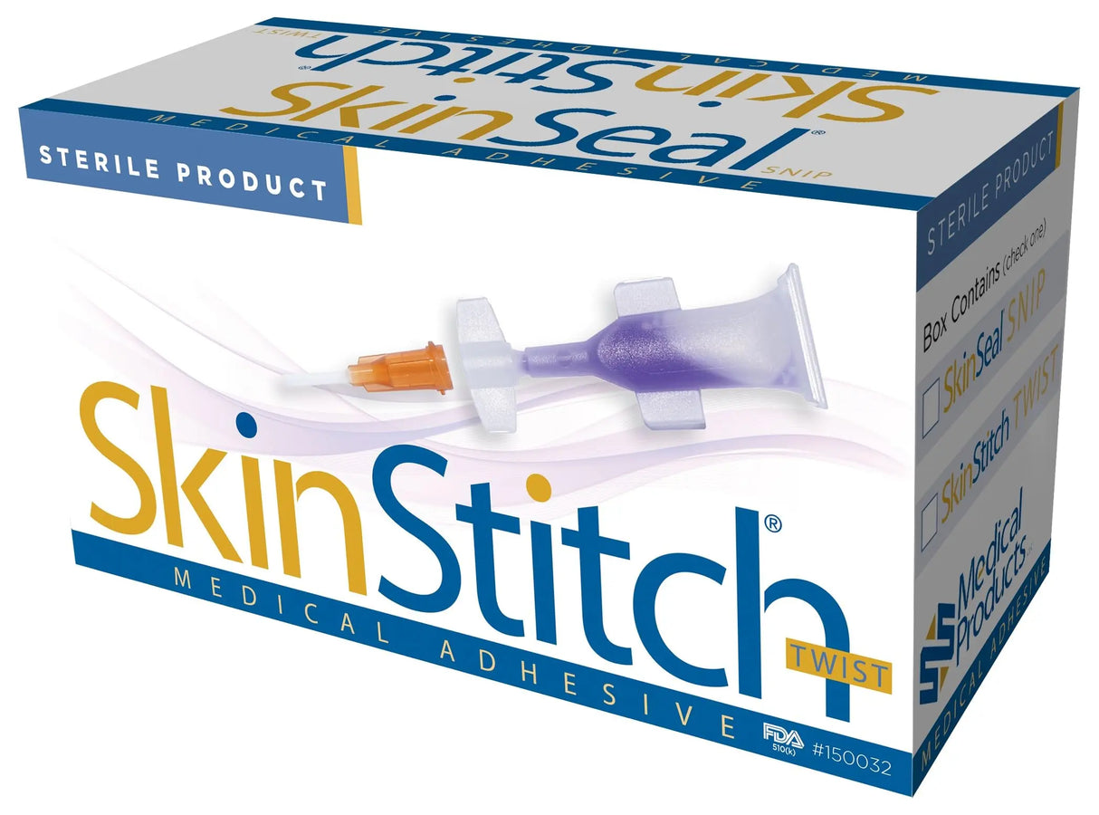 SkinStitch Wound Closure .5 ml - 1 Twist Applicator Unit w/ 1 Tip SkinStitch