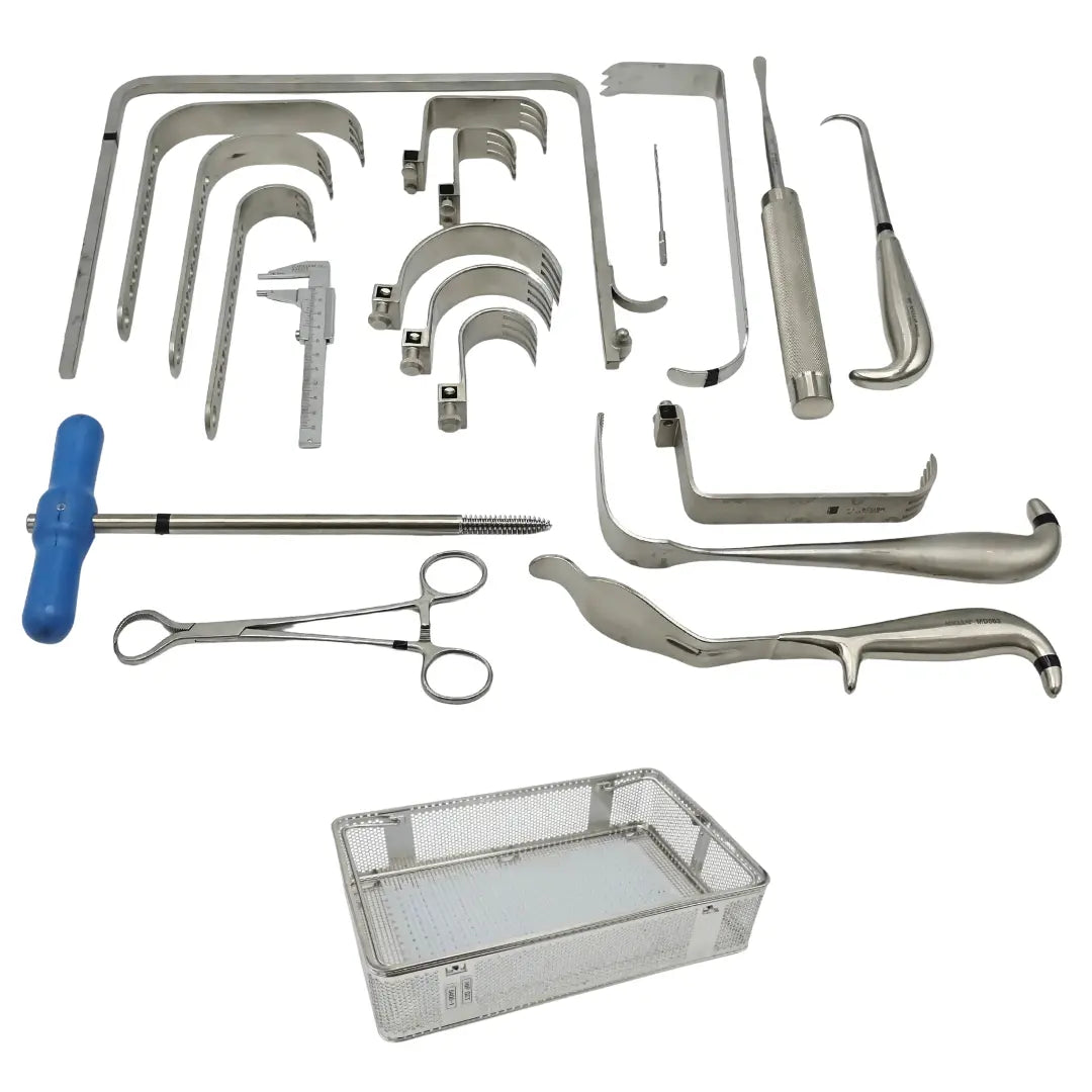 Innomed Aesculap Hip Surgical Instrument Set with Sterilization Basket Aesculap