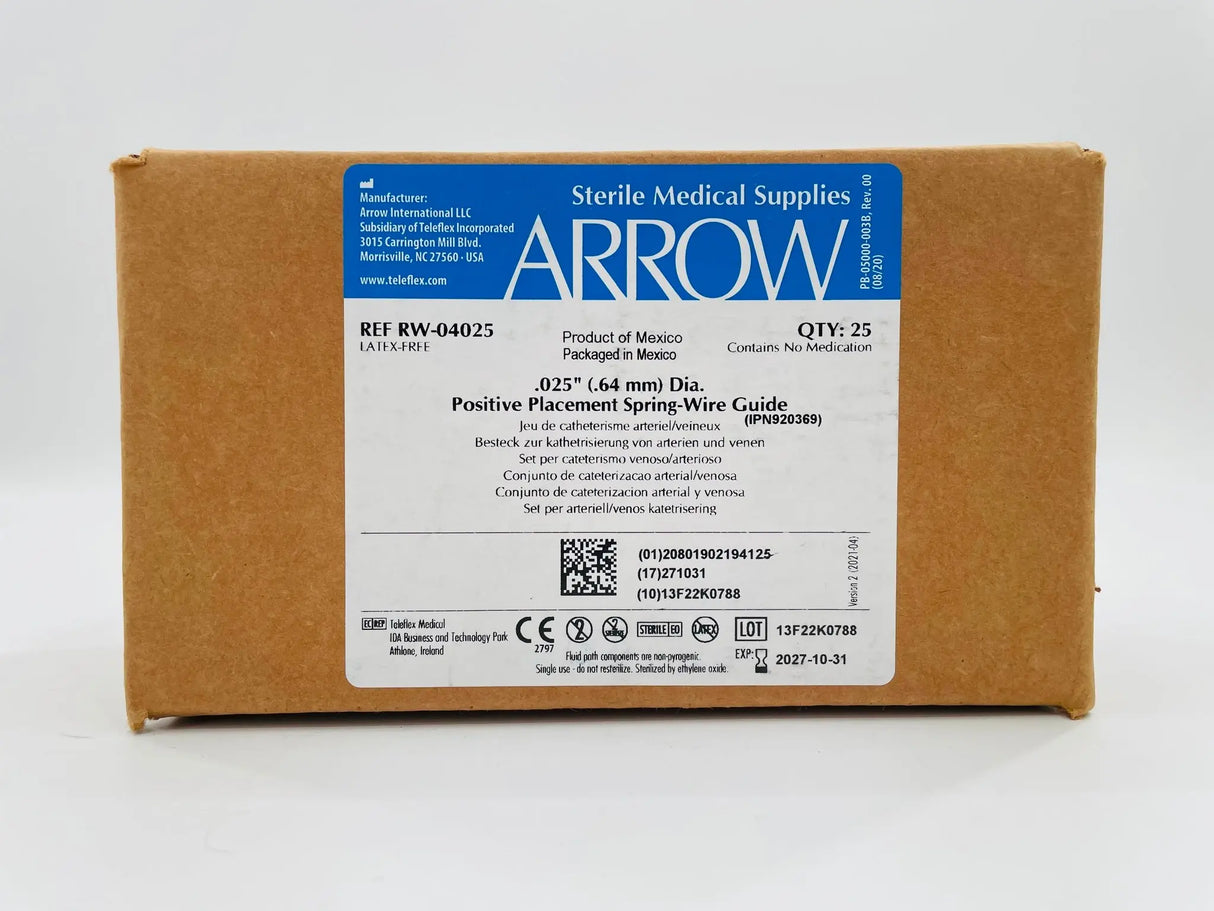 Arrow RW-04025 Positive Placement Spring-Wire Guide .025" Box of 25 Arrow