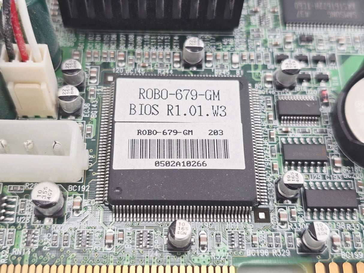 GE OEC ROBO-679-GM Mini CPU Board Portwell Single Board Computer Used GE