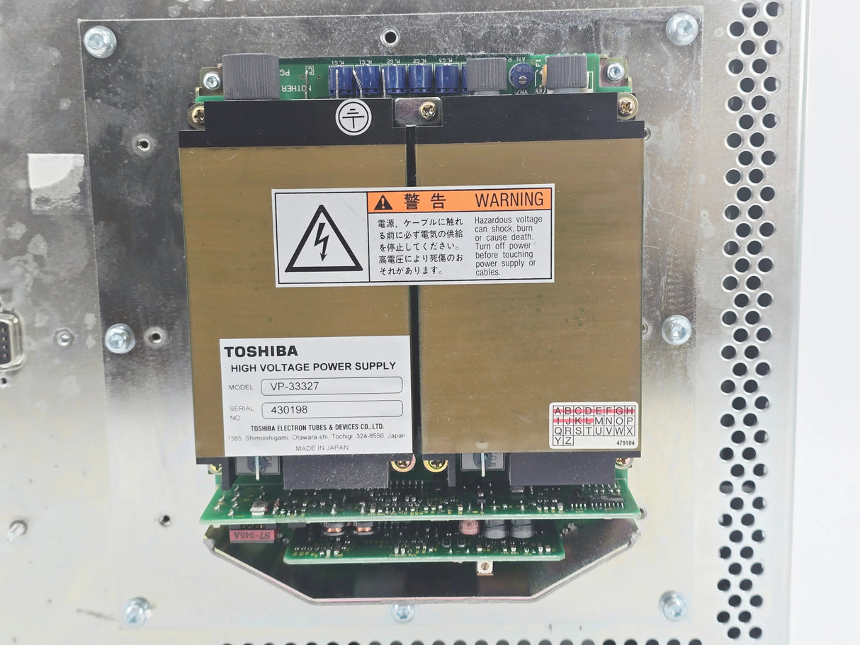 Toshiba VP-33327 High Voltage Power Supply GE OEC 6800 Mini C-Arm HV Part Used Toshiba