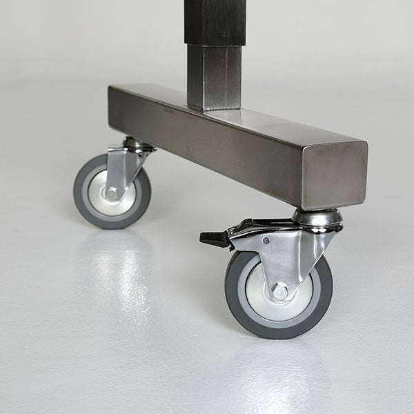 Midcentral Medical MCM-530/531/532/533/535 Height Adjustable SS Instrument Table Midcentral Medical