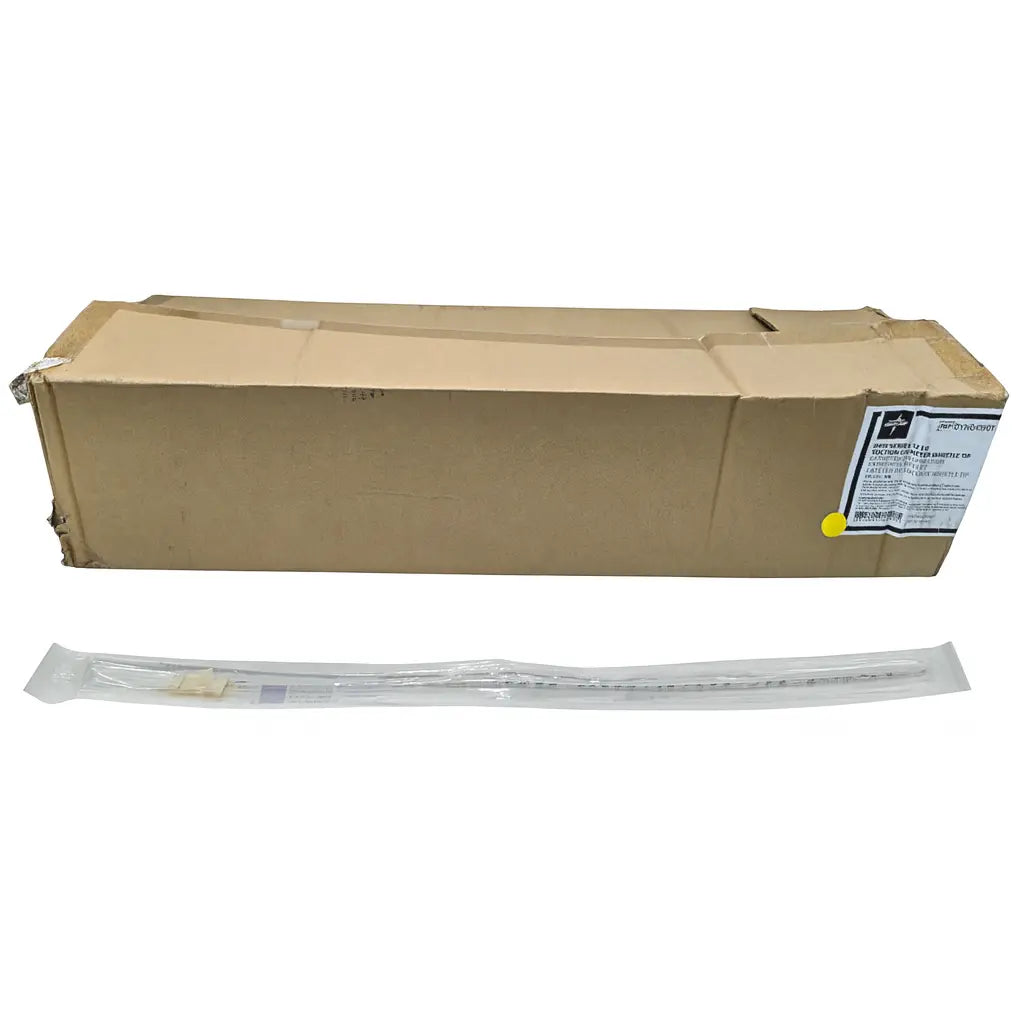 Medline DYND41901 Whistle Tip Suction Catheter Case of 100 Sterile 12 Fr Medline