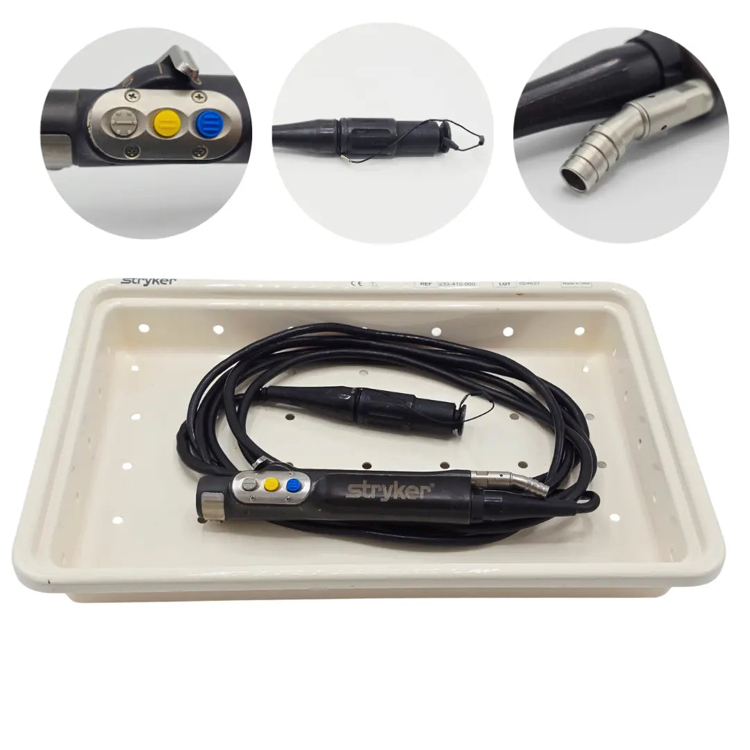 Stryker 375-704-500 Formula Core Shaver Handpiece with 233-410-000 Tray Stryker