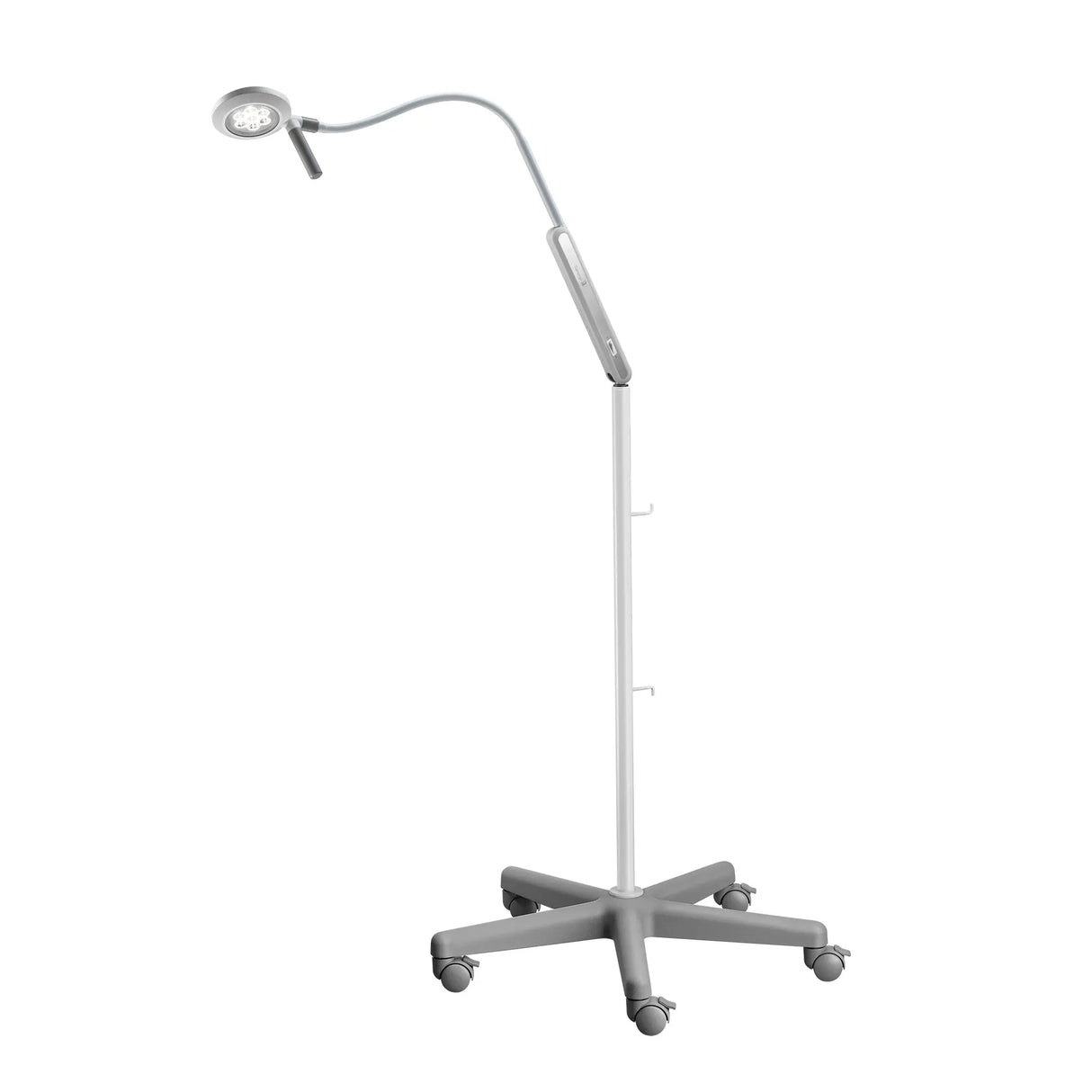 Waldmann VISIANO 10 LED Exam Light 10-1 P S10, Gooseneck Arm - Roller stand Waldmann Lighting