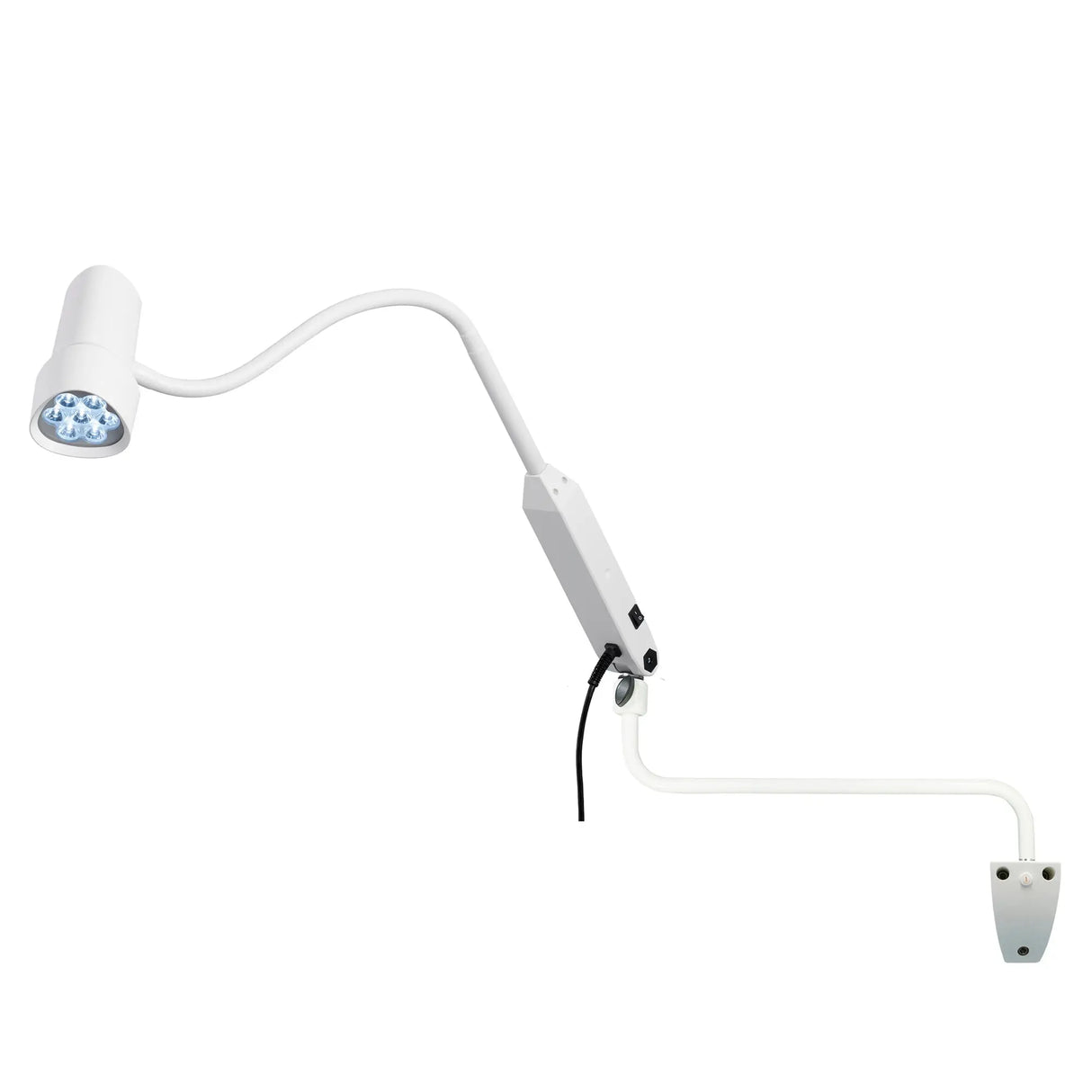 Waldmann Halux LED N50-3 P SX Exam Light, Gooseneck - Wall Extension Mount Waldmann Lighting