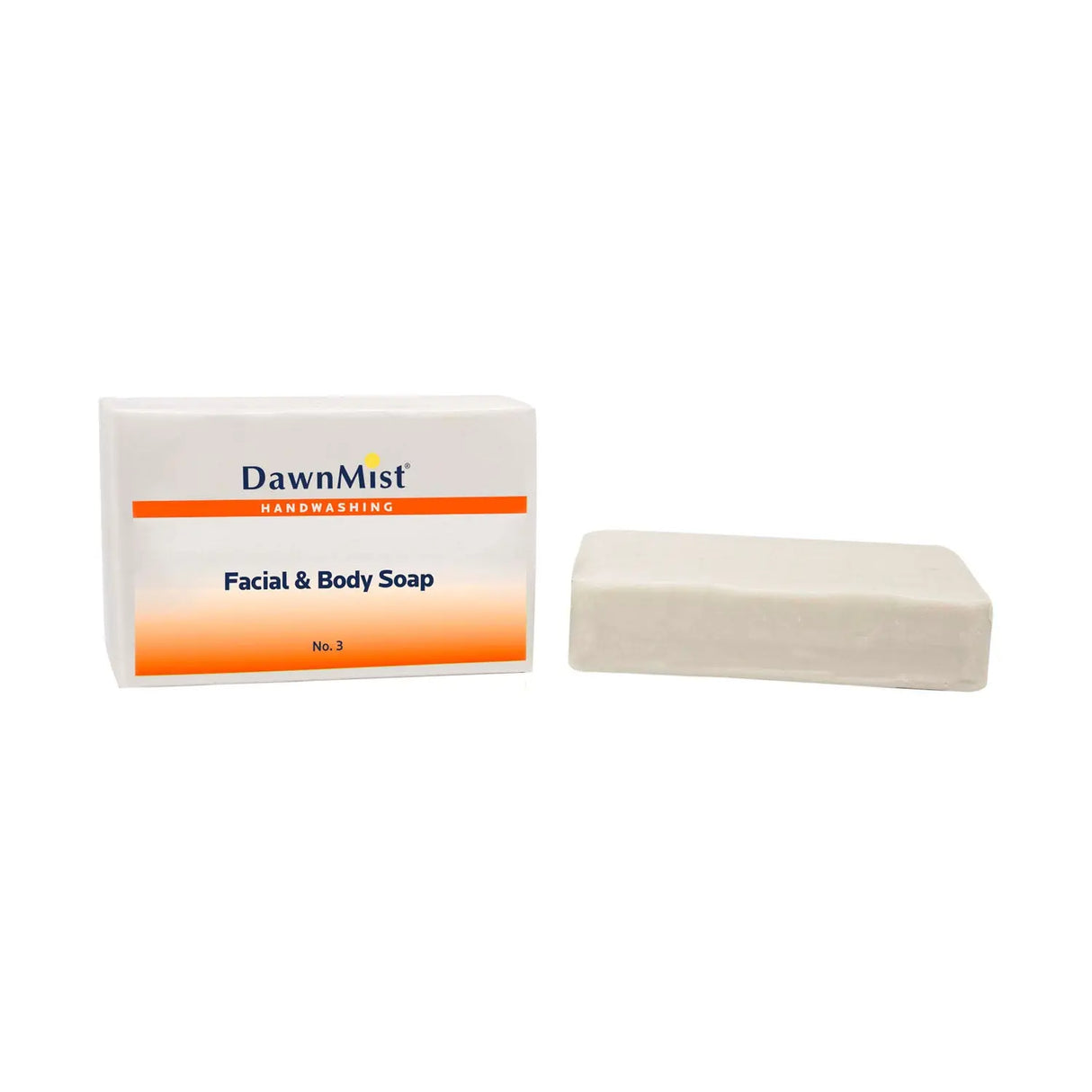 DUKAL DAWNMIST SOAP Soap, Facial Bar, #1, Individually Wrapped, 1/pk, 500/cs (44 cs/plt) Dukal