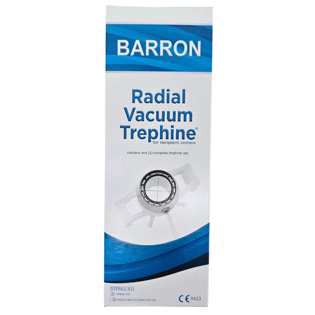 Katena Corza Barron K20-2054 Radial Vacuum Trephine 7.00mm Recipient Bed Katena