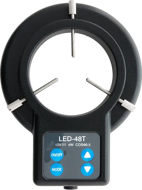 Fluorescent and LED Ring Lights Focused Illumination 2 Sizes Bulbs LW Scientific