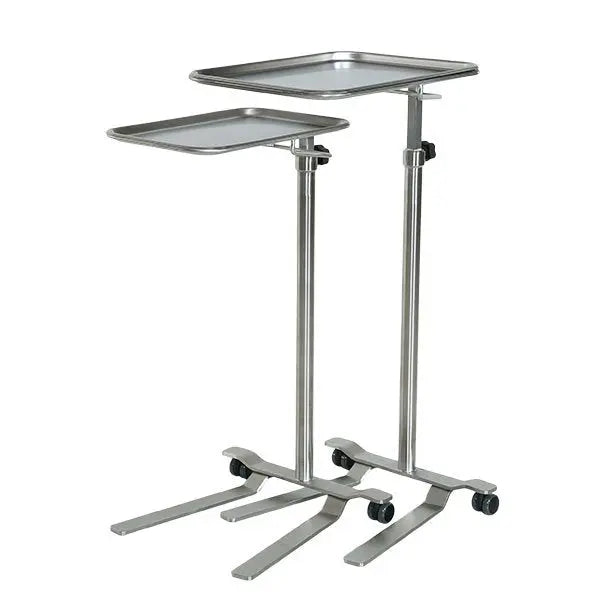 Midcentral Medical MCM-730/731 SS Knob-control Mayo Stand Midcentral Medical