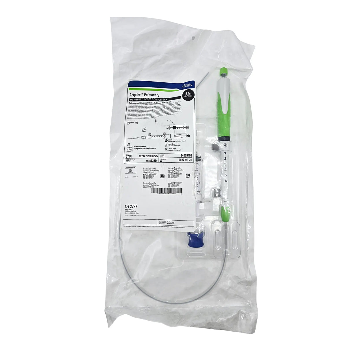 Boston Scientific M00552350 Acquire Pulmonary FNB Device - 22 Gauge, Olympus Compatible Boston Scientific