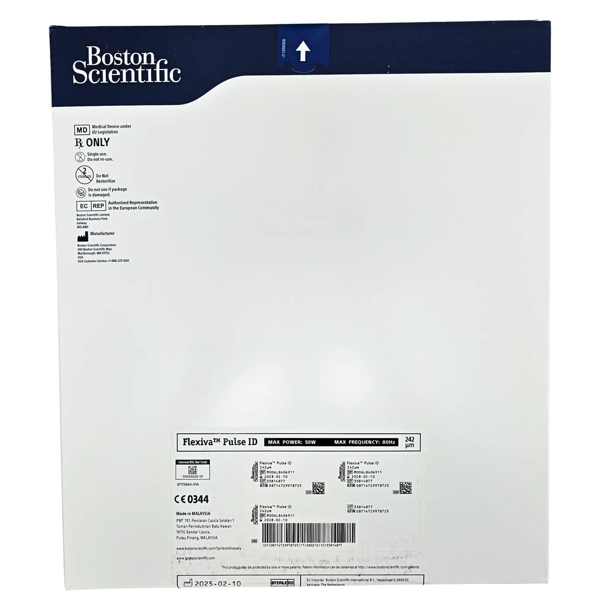 Boston Scientific M006L8406911 Flexiva Pulse ID 242 High-Power Laser Fiber – Box of 5 Boston Scientific