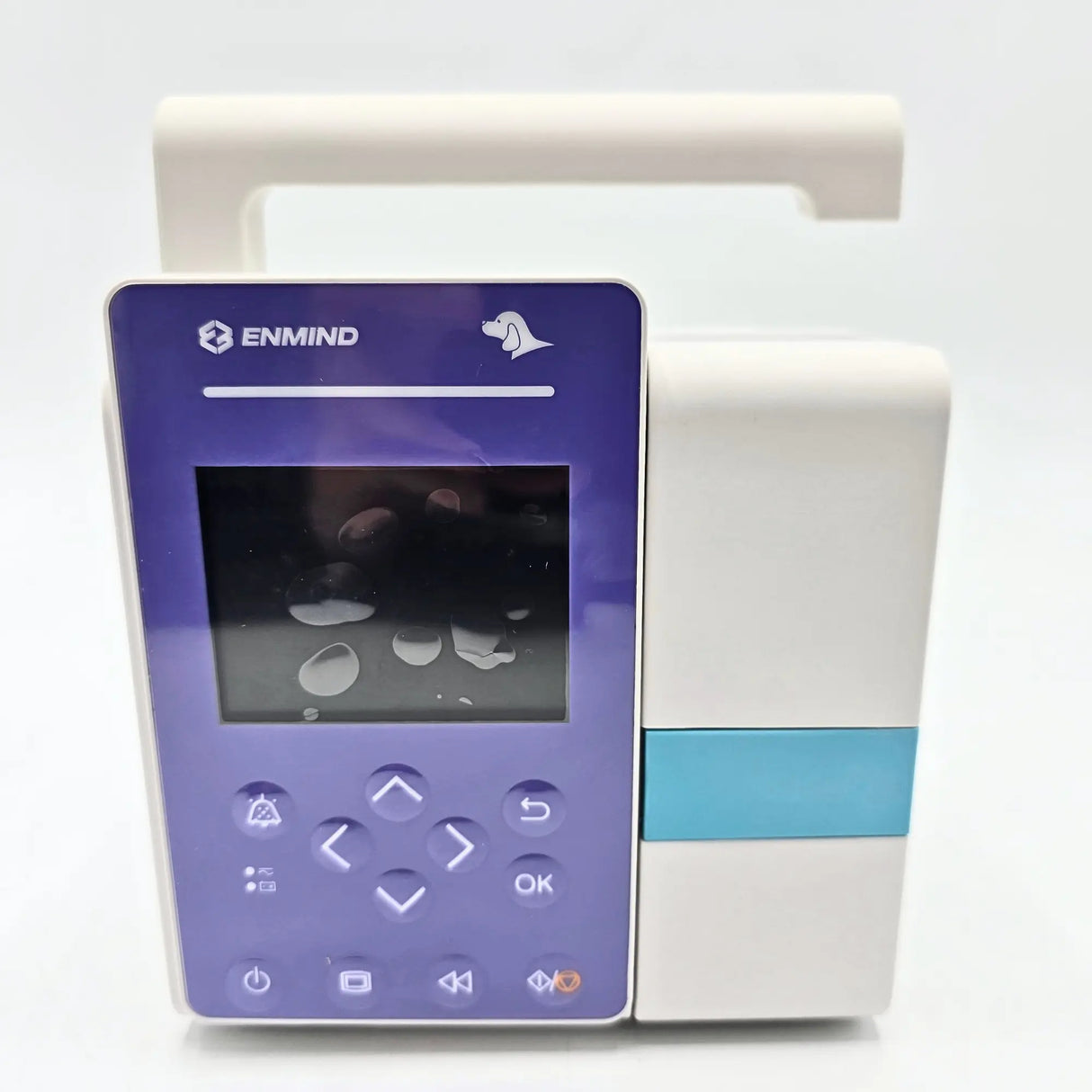 Enmind EN-V3 Volumetric Infusion Pump - Compact Smart IV Pump with 2.8" Color Touch Screen – New OEM Packaging – Long Battery Life Enmind