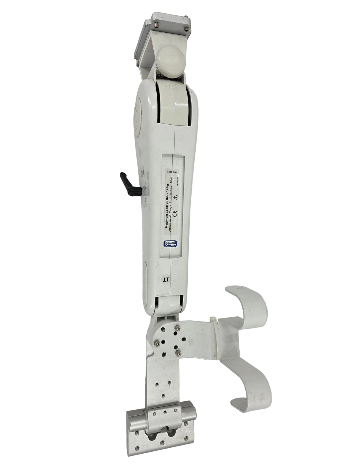 GCX WS-0001 Adjustable Medical Monitor Mounting Arm 30 lb Capacity Pre-Owned GCX