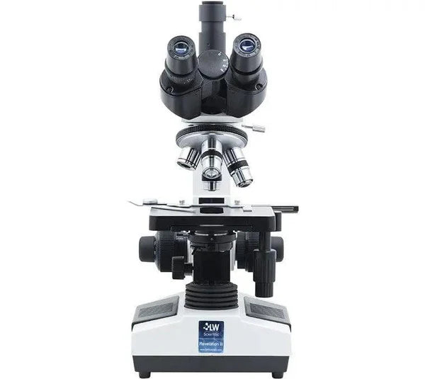 Revelation lll DIN, 4 Objective Microscope LED LW Scientific