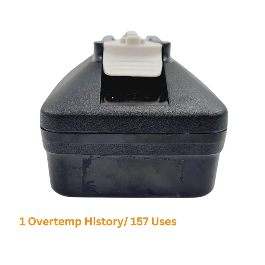 Stryker 8212-000-000 System 8 Battery Small w/ Over Temp History 157 Uses Stryker