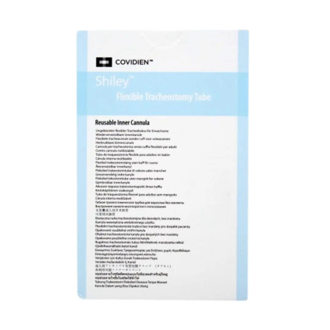Covidien 4CN65R Shiley 6.5mm I.D. Adult Flexible Tracheostomy Tube w/ Taperguard Cuff & Disposable Inner Cannula Covidien