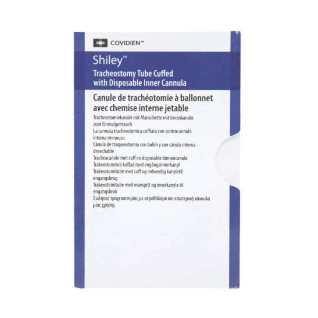Covidien 6DCT Shiley 6.4mm I.D. Tracheostomy Tube Cuffed w/ Disposable Inner Cannula Covidien