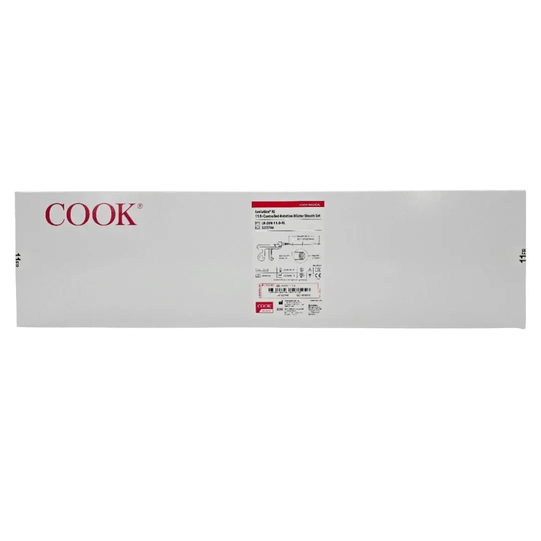 Cook Medical G23746 Evolution RL 11Fr. Controlled-Rotation Dilator Sheath Set Cook Medical