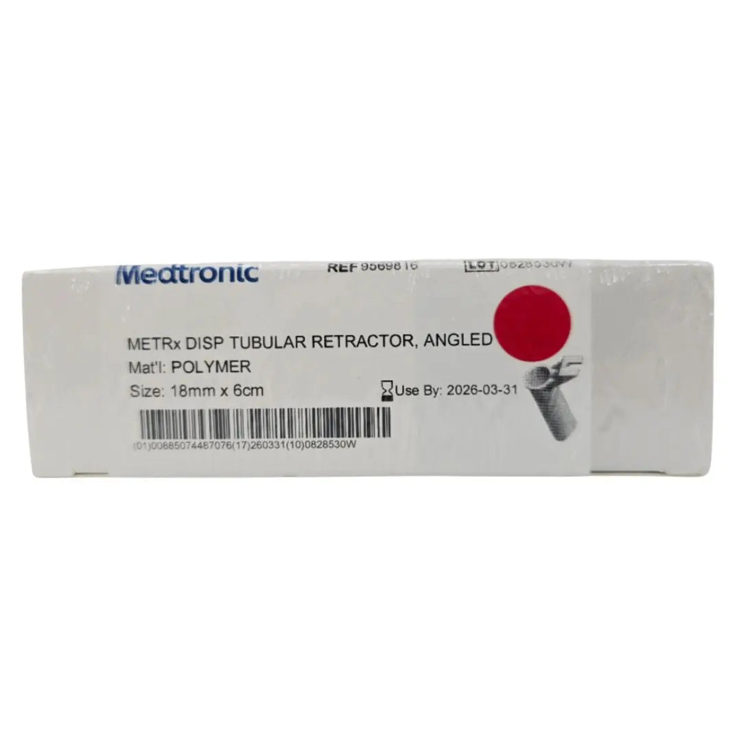 Medtronic 9569816 METRx System Disposable Tubular Retractor Angled 18mm x 6cm Medtronic