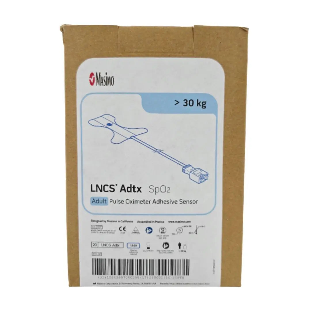 Masimo 1859 MasimoSET LNCS Adtx SpO2 Adult Pulse Oximeter Adhesive Sensor BX/20 Masimo