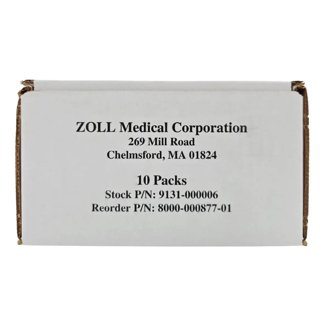 Zoll Medical 8000-000877-01 Recorder Paper 80mm, Fan Fold, 8 ft Standard, 10PKS/CS Zoll