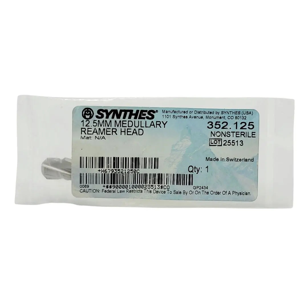 Synthes 352.125 12.5MM MEDULLARY REAMER HEAD Synthes