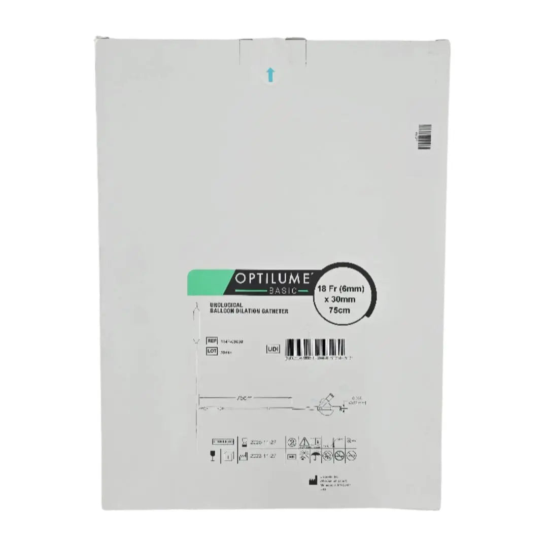 Urotronic 1147-06030 Optilume Basic Urological Balloon Dilation Catheter 18Fr. x 30mm 75cm Length Urotronic
