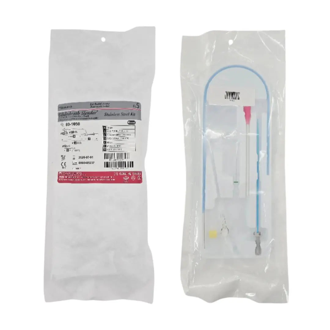 Terumo 80-1050 Glidesheath Slender Hydrophilic Coated Introducer Sheath 5Fr. Stainless Steel Kit Terumo Medical Corp.