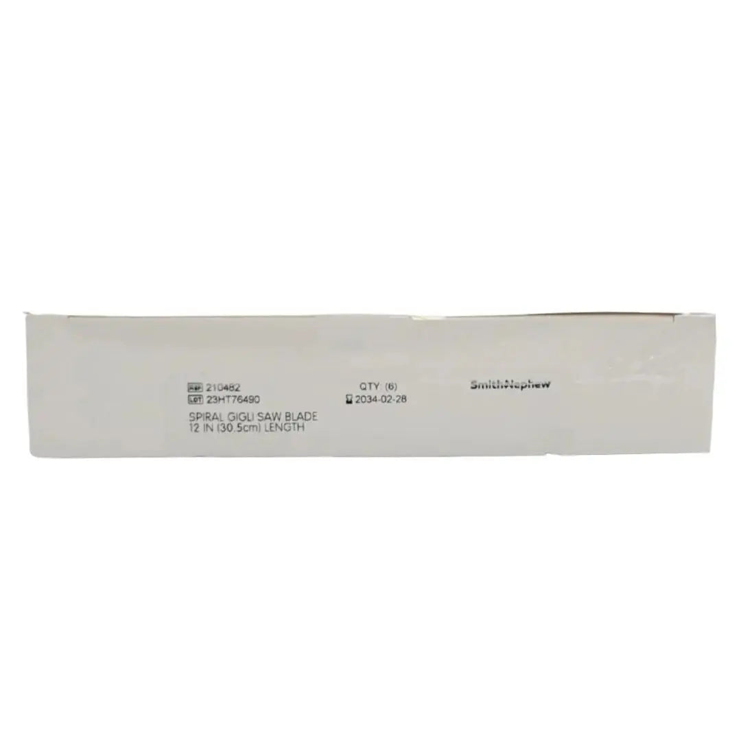 Smith & Nephew 210482 Spiral Gigli Saw Blade 12" BX/6 Smith & Nephew, Inc.