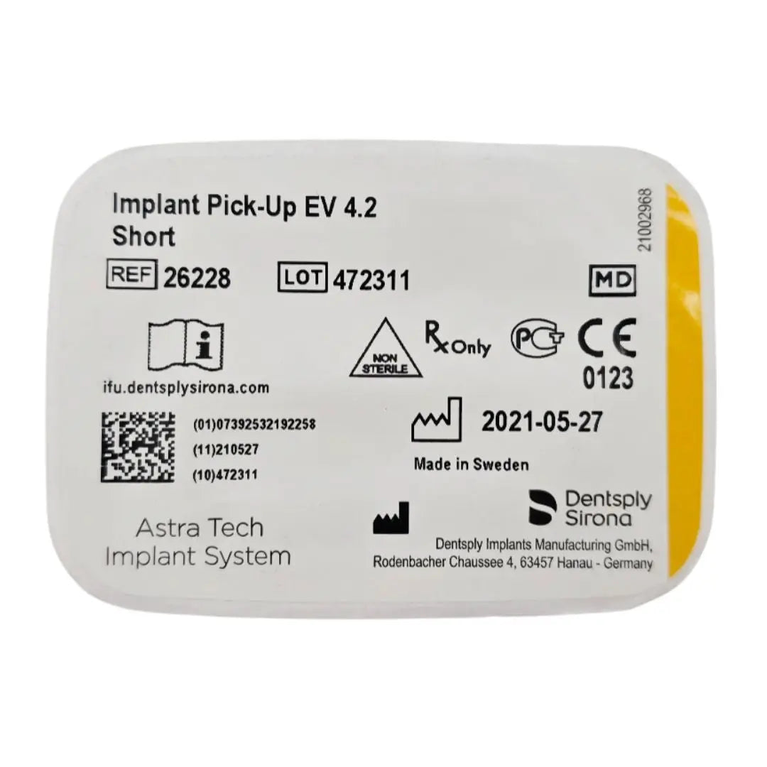 Dentsply Implants Manufacturing 26228 Implant Pick-up Ev 4.2 Short Dentsply Implants Manufacturing
