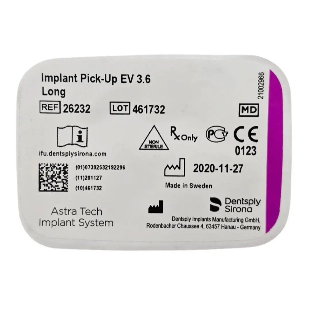 Dentsply Implants Manufacturing 26232 Implant Pick-up Ev 3.6 Long Dentsply Implants Manufacturing